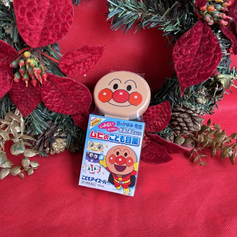 Muhi Anpanman Eyedrop 15ml Obat Tetes Mata Anak Original Japan