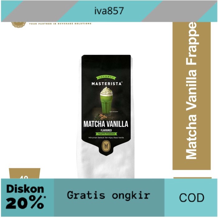 

PROMO Bubuk Minuman Matcha Vanilla 800 gr GRATIS ONGKIR