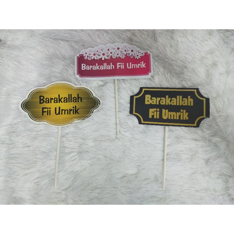 Topper Barakallah Fii Umrik