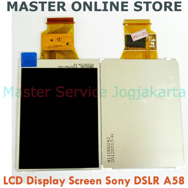 Part LCD Display Screen Kamera SONY DSLR-A58 for Digital Camera Repair