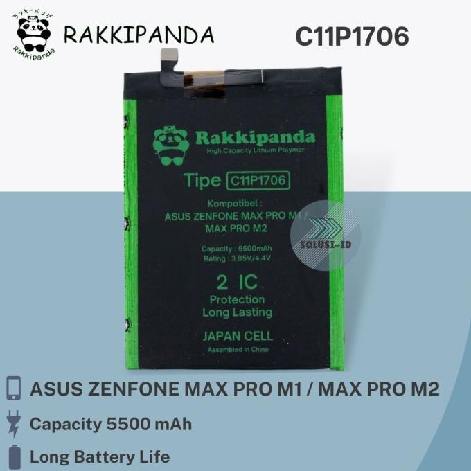 [COD] Rakkipanda Baterai Asus Zenfone Max Pro M1/ Max Pro M2 TERMURAH Kode 612