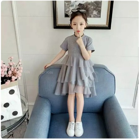 LOL SABRINA DRESS SABRINA LOL ANAK PEREMPUAN IMPORT KOREA MURAH LUCU PESTA NATAL IMLEK LEBARAN 2020