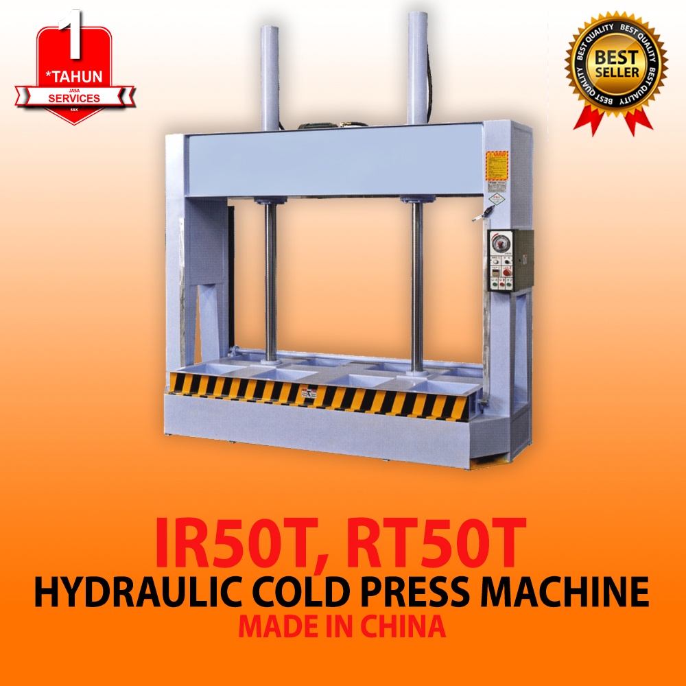 Press Kayu Hidrolik 50Ton Hydraulic Press Machine AKS - IR-50T