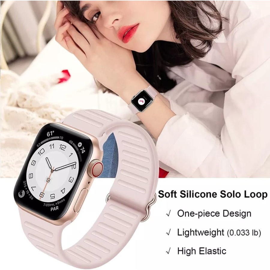 Strap Apple Watch / Tali Jam tangan apple Loop Silikon 38/40/41mm