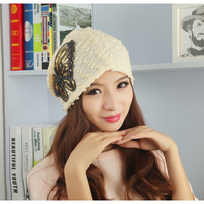 Sweet Lace Beanie Hat | Topi - ZH765