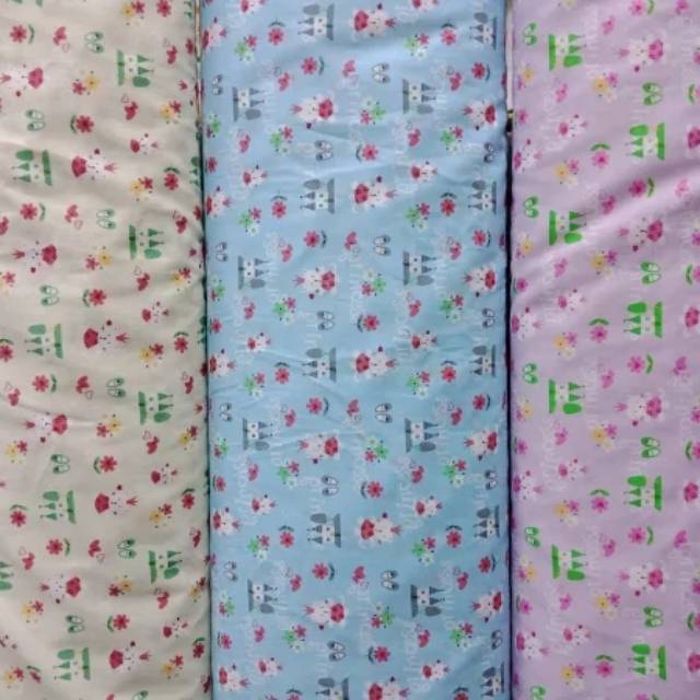 

Katun Jepang Karakter Cat Princess lebar 150cm