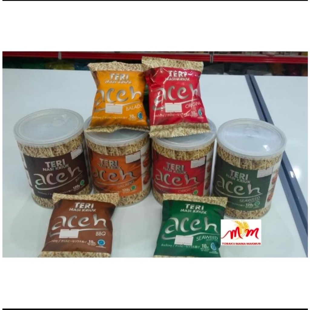 

TERI NASI KRIUK ACEH KEMASAN PACK 10gr x 4