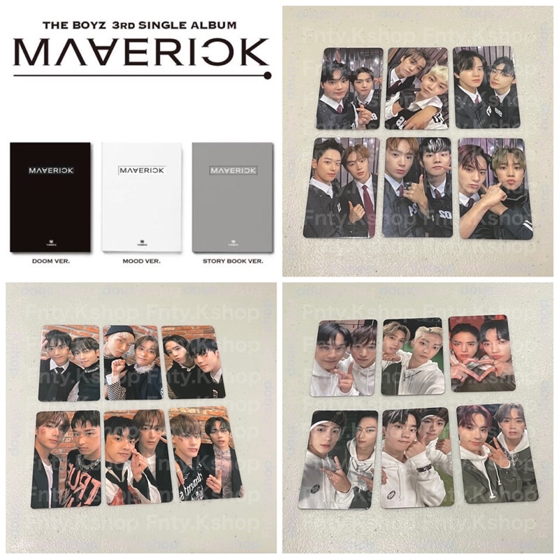 Unit PC Only ( Doom, Mood, Story Book Ver) - The Boyz 3rd Single Album Maverick