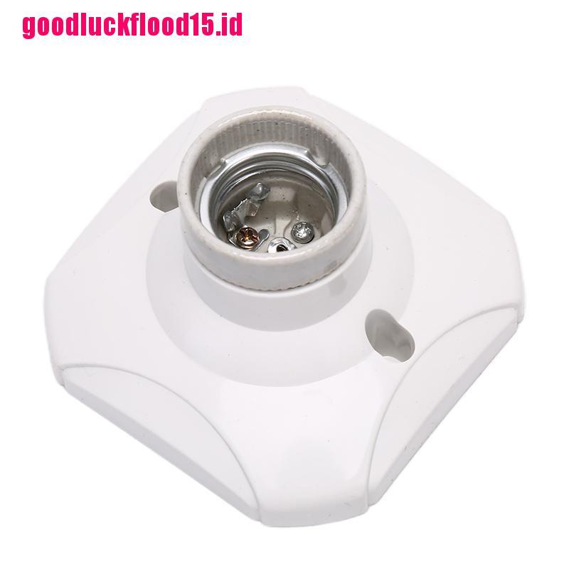 (LUCKID) Fitting Lampu E27 Bahan Keramik