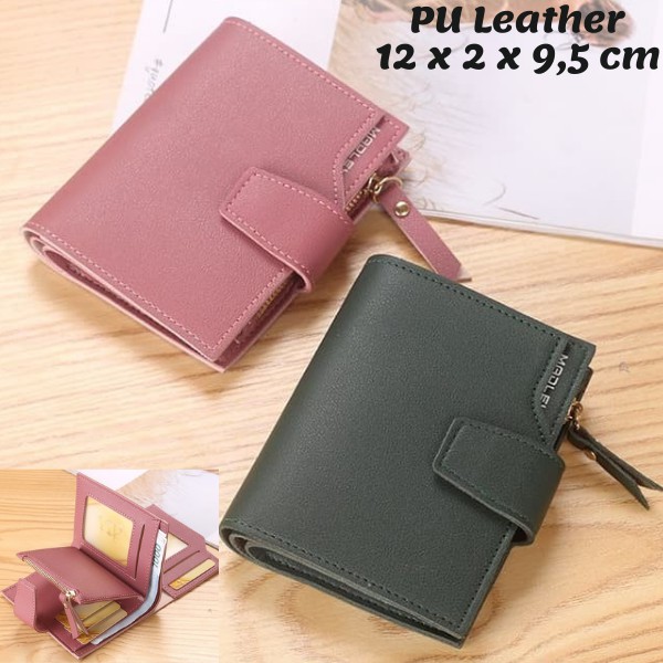 Promo Dompet Wanita Lucu Elegan Bahan Taiga Ukuran Warna S1C5 Dompet Wanita Murah Remaja Kecil Kartu