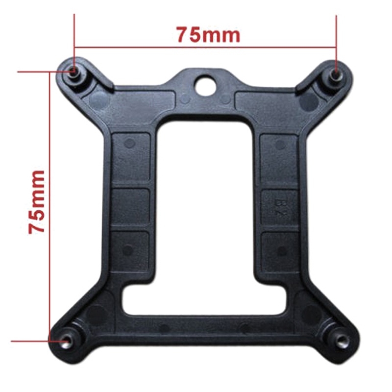 {LUCKID}LGA 1150 1155 1156 PC Plastic Backplate CPU Cooler Bracket Heatsink Backplane