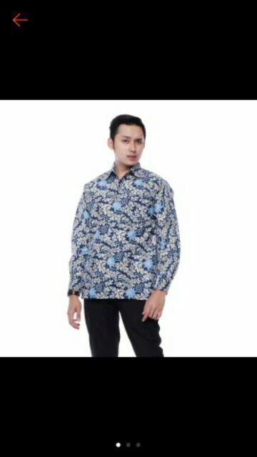 Size M L Xl Xxl Xxxl Bswart Batik Hrb026 Kenongo Hem Pendek Padi Pekalongan M L Xl Batik Pria Murahl