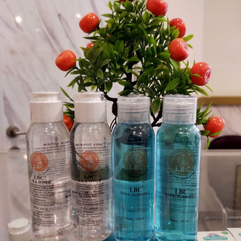 Toner LBC Aha (kulit kusam berjawat) Dan Toner Chamomile (Kulit Normal)