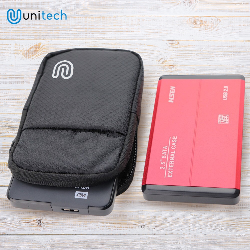 Case External Harddisk 2.5&quot; Unitech Pouch / Sarung External Harddisk