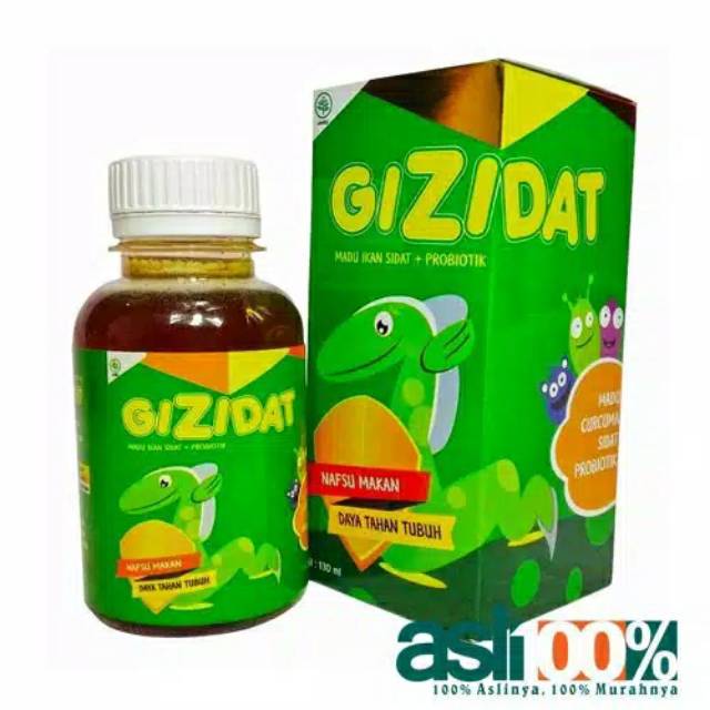 ORIGINAL Gizidat - Madu Penambah Nafsu Makan Anak Ikan