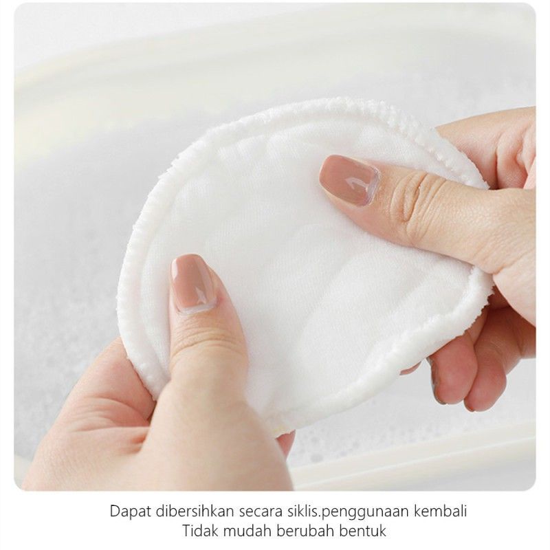 2 pc Tebal 6 Layer Bantalan Asi Breast Pad Ibu Menyusui Nyaman