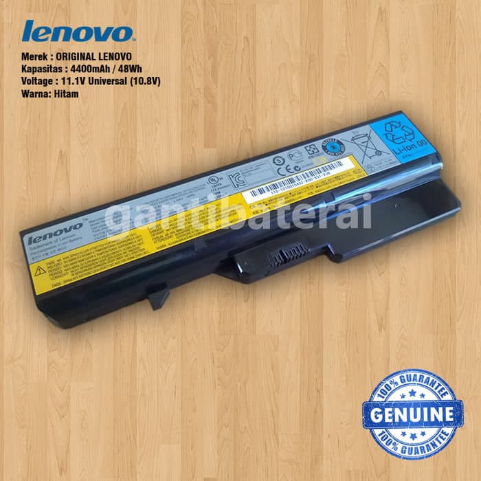 Original Baterai Lenovo G460 G470 G475 G570 B470 B570 V360 Z460 Z470