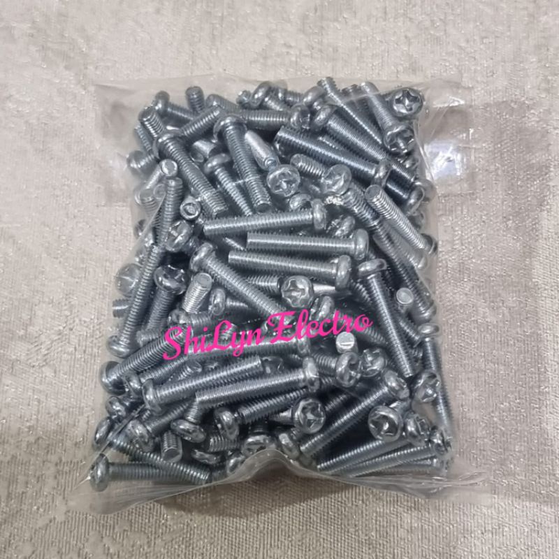 BAUT SANKEN 3X15 - JENGKOL 3x10 BAUT SPIKON ISI 100 PCS