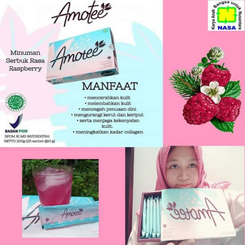 

Amoote_ Minuman dari colagen ikan