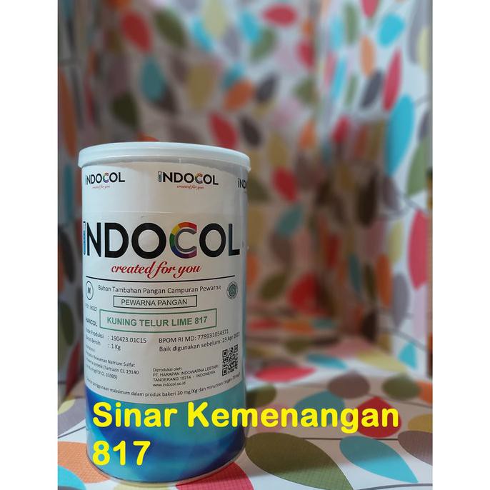 

Cuci Gudang Awal Tahun Pewarna makanan Indocol Lime Egg Yellow 817 - Kuning Telur Lime Cuci Gudang