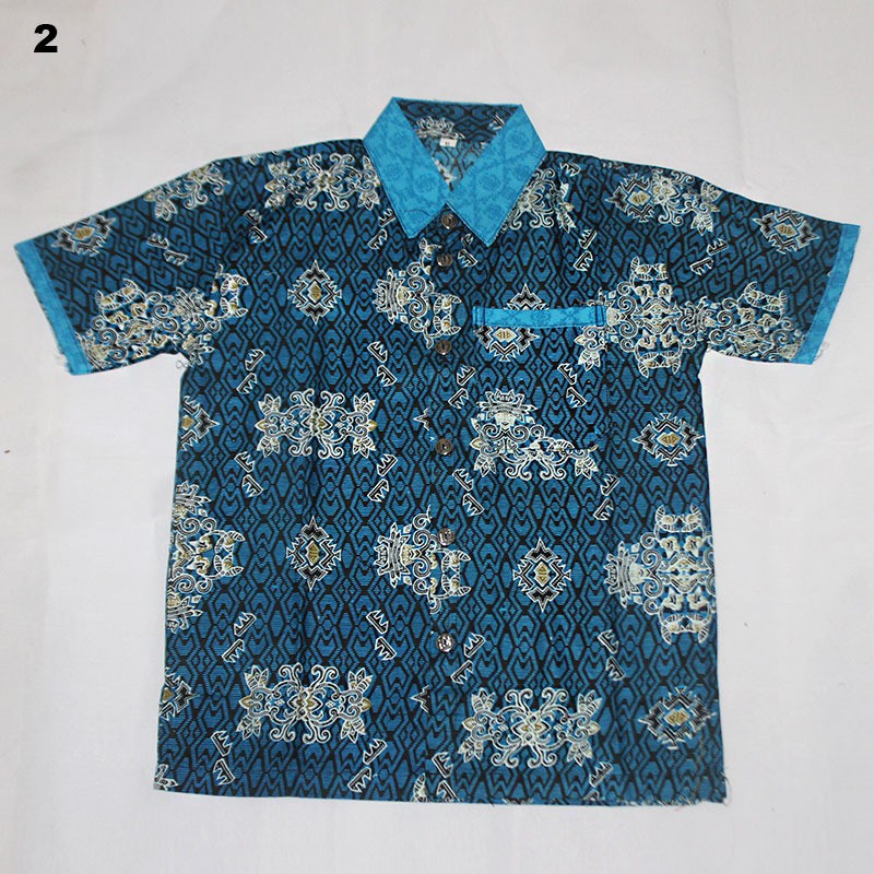 Kemeja Batik- Hem Batik Anak Motif Krisna