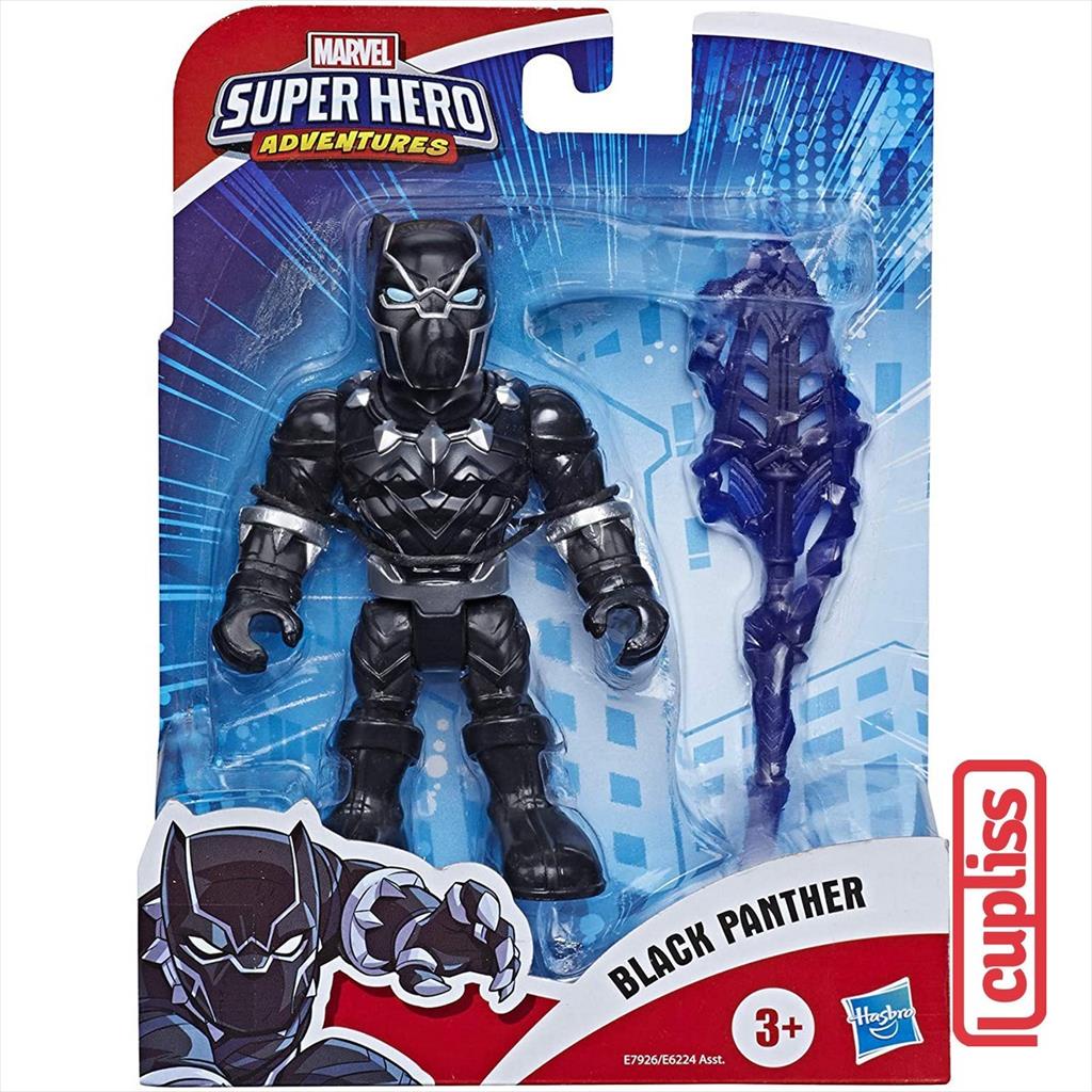 Hasbro Playskool E7926 Mega Mini Black Panther Super Heroes