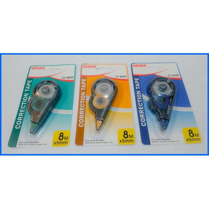 

TERBARU CORRECTION TAPE KENKO CT-802N / KENKO CORRECTION TAPE CT-802N / CT 802