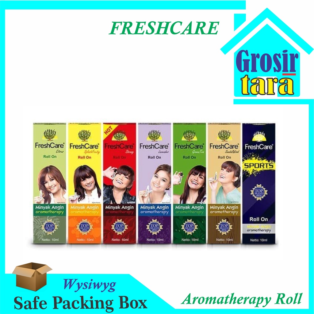 FreshCare Fresh Care SMASH  Minyak Angin Roll On Aromatherapy Roll