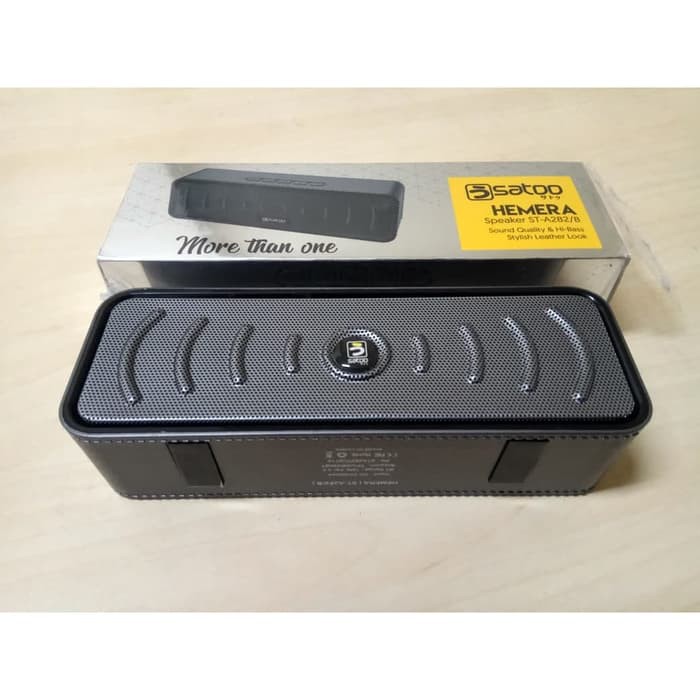 SATOO HEMERA Bluetooth Speaker Portable Speaker Music Box MP3 & Radio - Gold