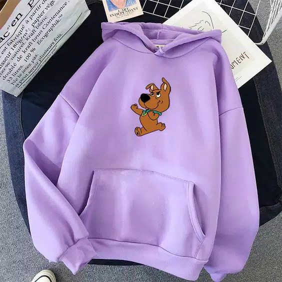 SWEATER HODIE JUMPER SCOOBY DOO SIZE M-XXL (PRIA & WANITA)