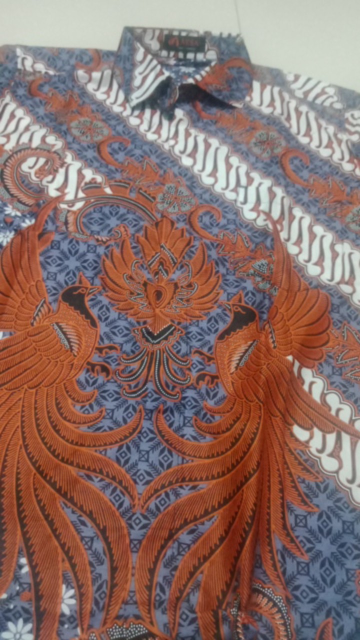 Hem Pendek Pria Aksa Batik Leonard