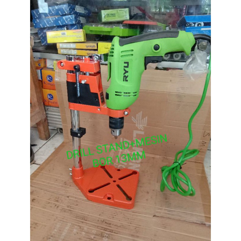 DUDUKAN BOR LISTRIK/ DRILL STAND/DRIL BOR 10MM-13MM