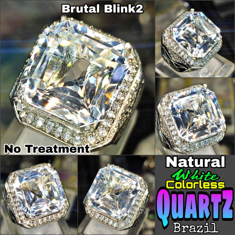 NATURAL COLORLESS WHITE QUARTZ BRAZIL SERTIFIKAT BATU KECUBUNG AIR IMPORT Bkn Sapphire Blue Yellow Orange Star Brown Swiss Topaz Ruby Burma Srilanka Berlian asli