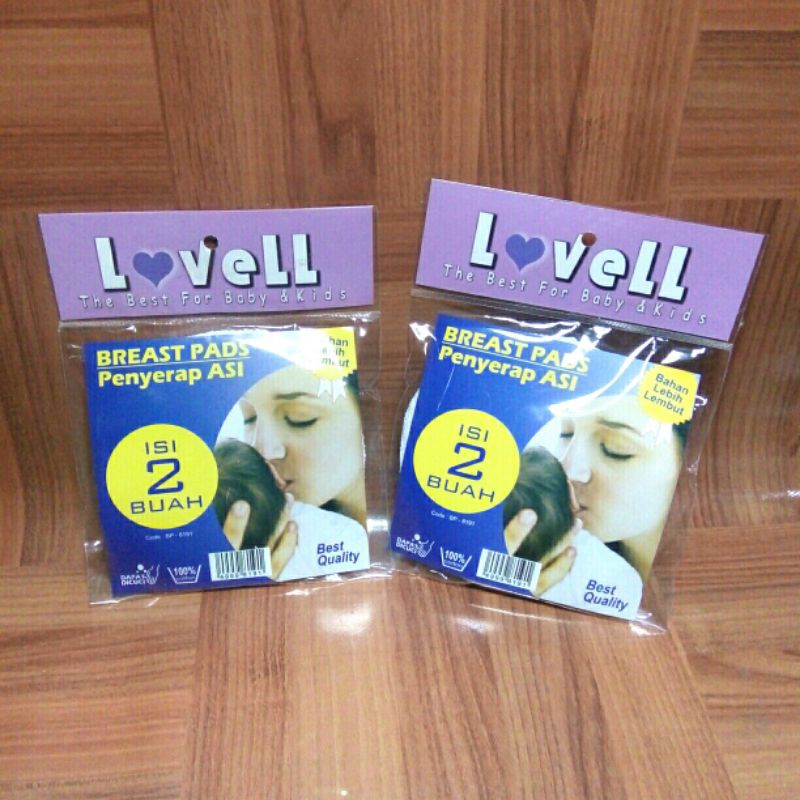 BREAST PAD Washable LOVELL isi 2pc (Penyerap ASI cuci ulang)