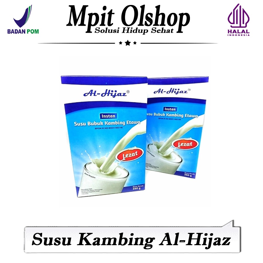 

SUSU KAMBING 80% MURNI ETTAWA AL HIJAZ ORIGINAL
