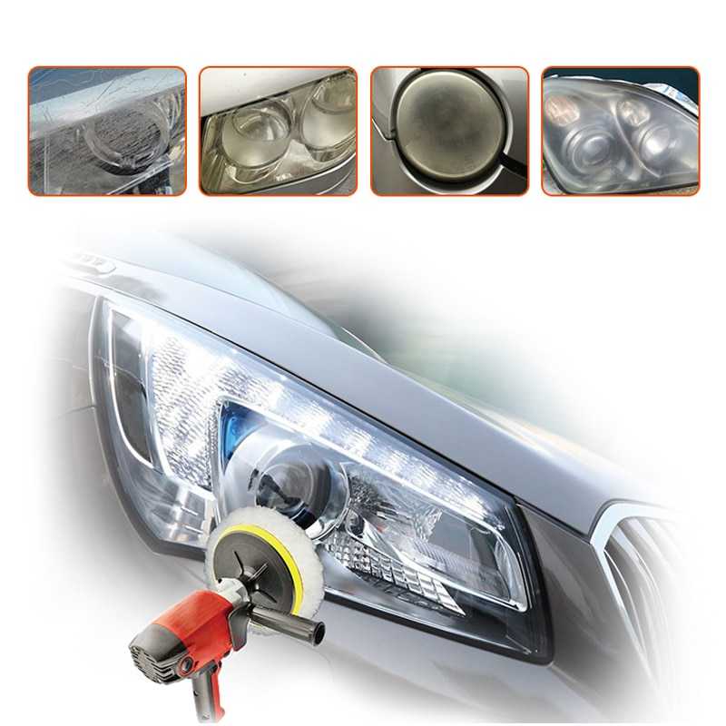 (100% BARANG ORI) Yahesdi Pembersih Lampu Mobil DIY Headlight Restoration Kit - SKG-292