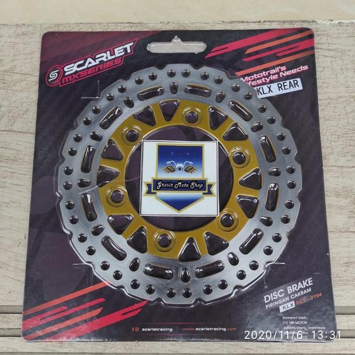 Cakram Belakang KLX 150 Piringan Cakram KLX 150 Cakram KLX 150 SCARLET Cakram Rear KLX 150