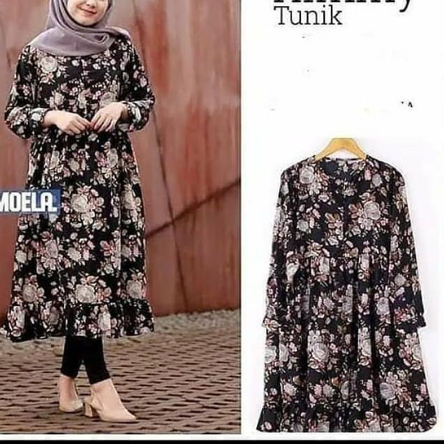 Promo Terbatas⛄ LS - Terbaru Kimmy Tunik Remaja Jumbo Untuk Lebaran Tunik Wanita Terbaru 2021 Kekini