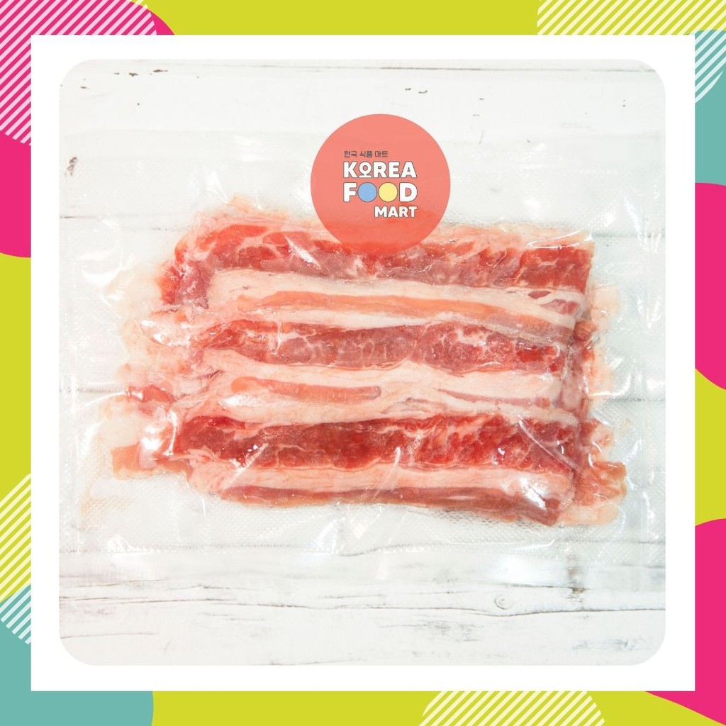 

BEEF SHORTPLATE SLICE IMPORT / WOOSAMGYEOP / PRIME BEEF BELLY / SAPI IRIS COCOK UNTUK KOREAN BBQ DAN