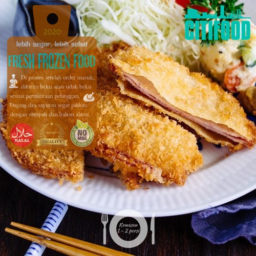 

Ham Katsu | Katsu Daging Sapi Asap | Frozen