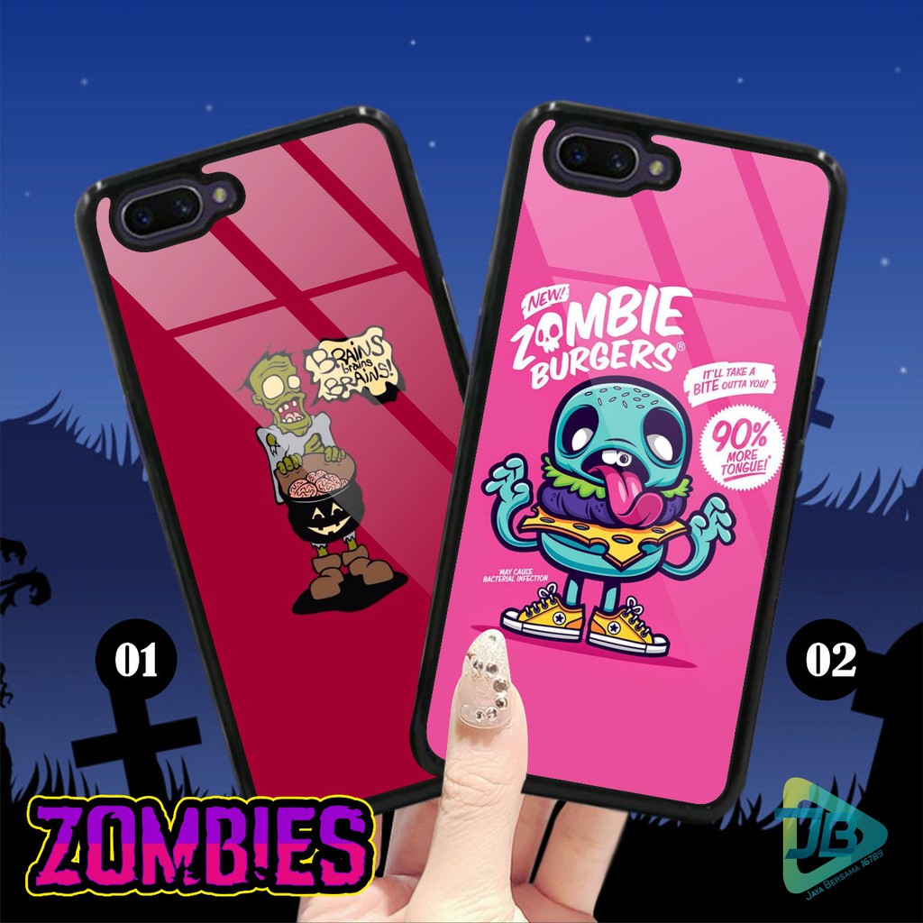 HARDCASE 2D GLOSSY ZOMBIES OPPO VIVO XIAOMI SAMSUNG REALME IPHONE ALL TYPE JB4679