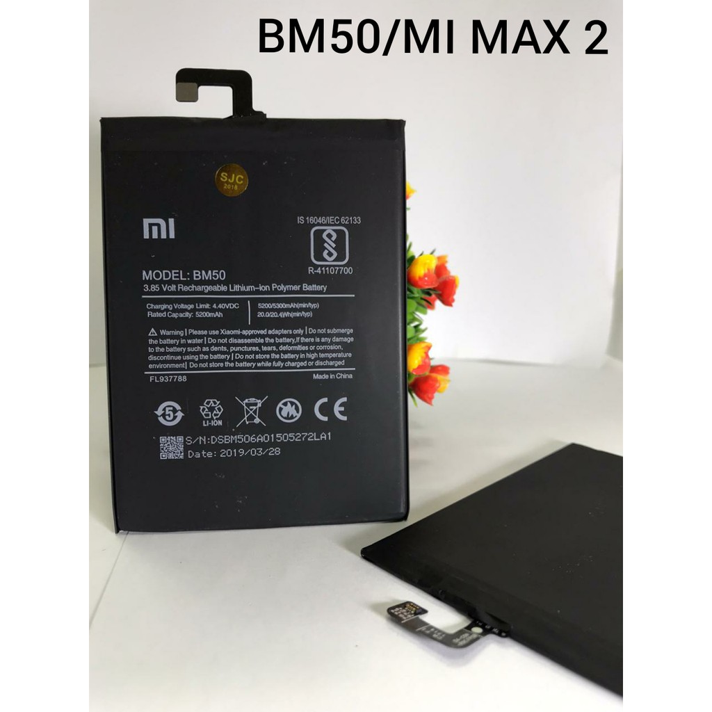 BATERAI ORIGINAL XIAOMI MI MAX 2 BM50