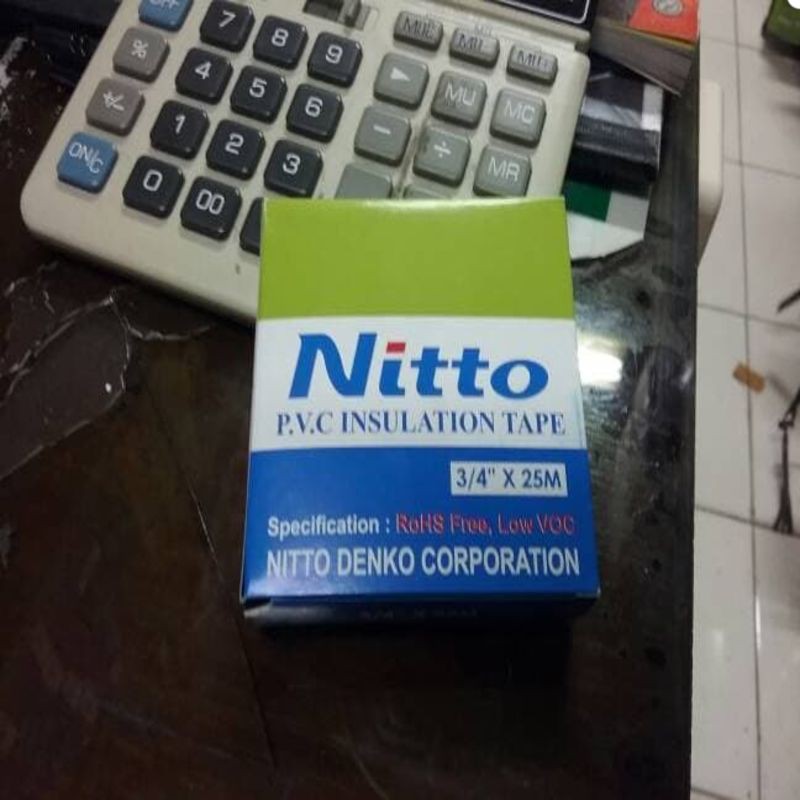 ISOLASI LISTRIK NITTO / INSULATION TAPE NITTO