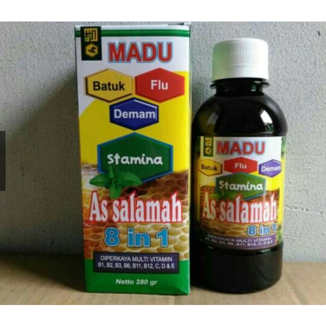 

Madu As Salamah 8 in 1 Batuk Flu Demam Stamina
