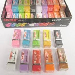 

HOT SALE Penghapus Pensil Joyko ER - 110 Warna Warni Kecil Terjamin