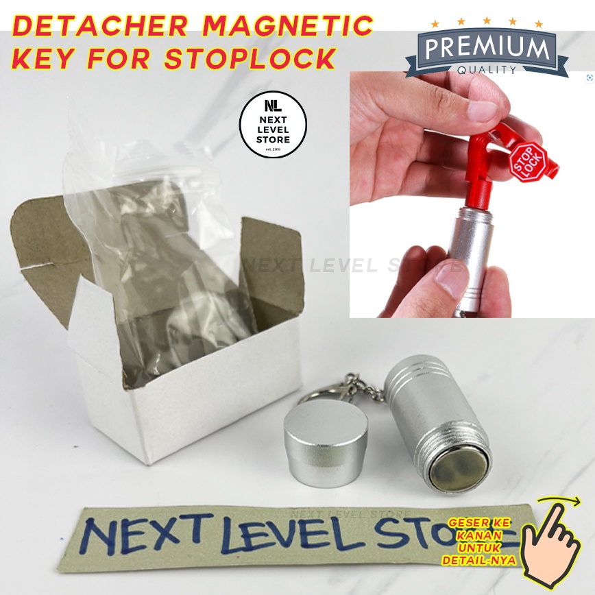 Detacher Magnetic Key Pembuka Kunci Magnet Stoplock Stop Lock