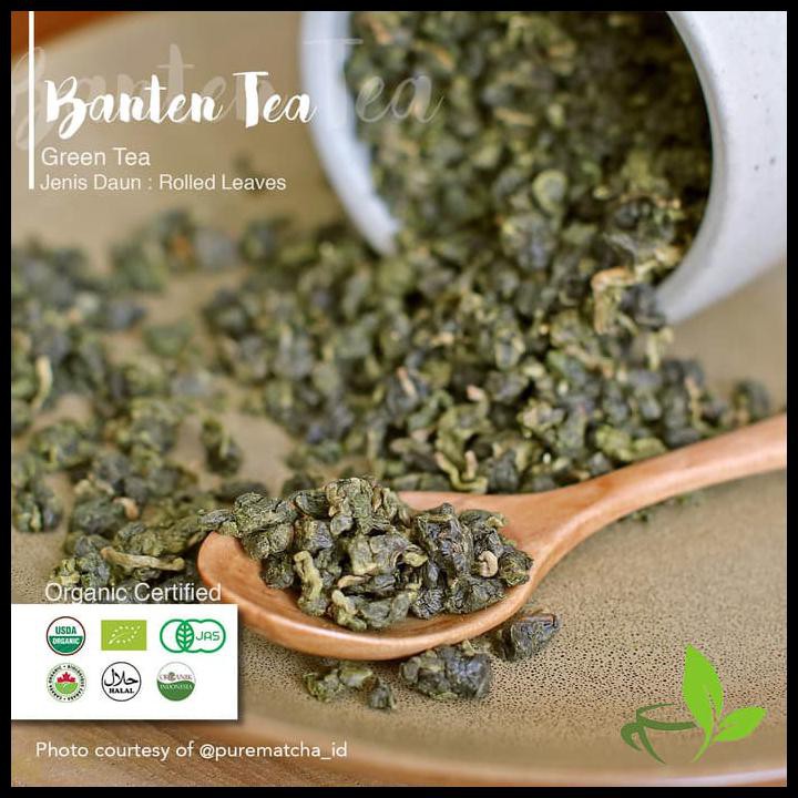 

Teh Hijau Organik Indonesian Organic Green Tea Banten Harendong 500Gr