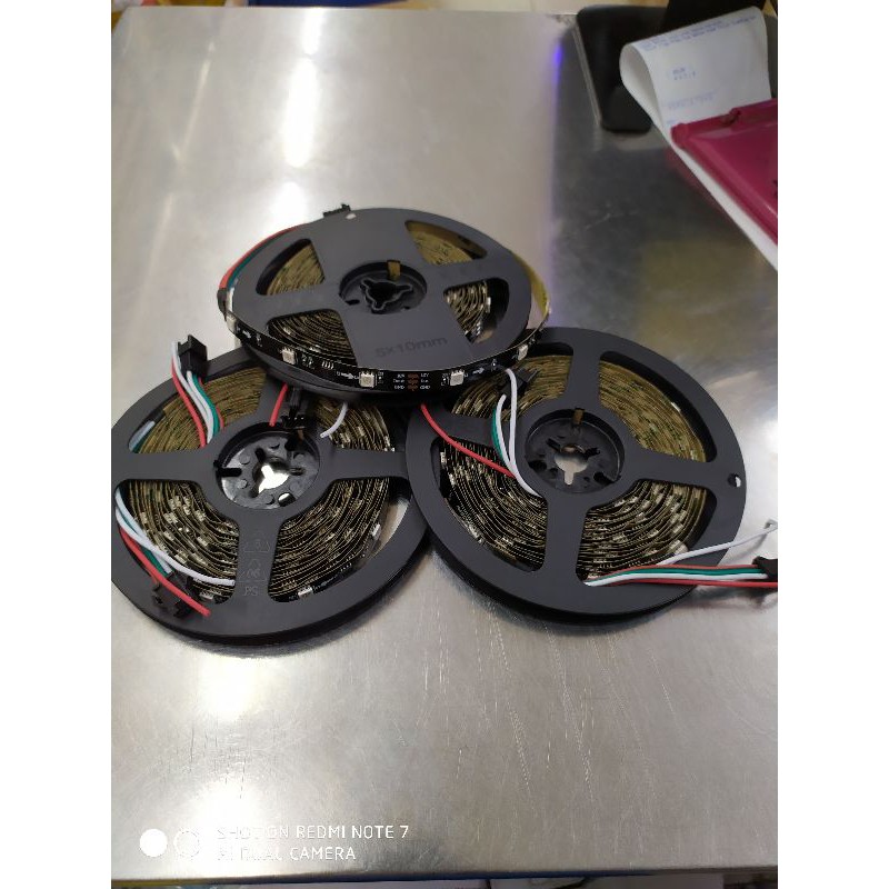 Led strip ws2811 bahan strobo 24v/12v