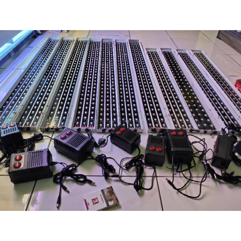 lampu tanning led super 80 cm 3 baris