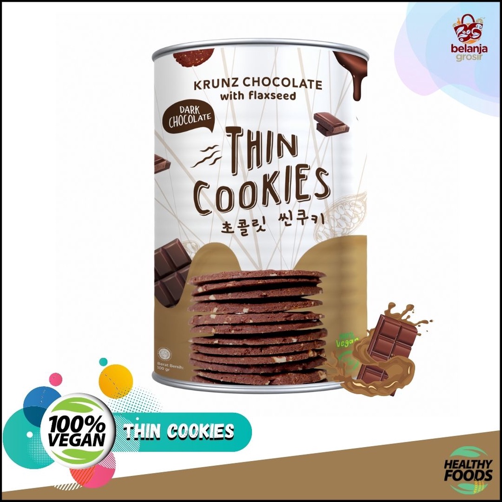 

WoCA Thin Cookies Krunz Chocolate Dark Chocolate